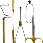 Togens Fly Shop Premium Fly Fishing Tool Kit Gold Stainless Steel-0