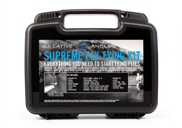 Creative Angler Supreme Fly Tying Kit with Case-3