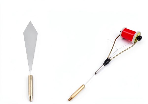 FIOTCEL Fly Tying Kit RBC-RB-001 Brass Silver Black 6‑Piece Tool Set-3