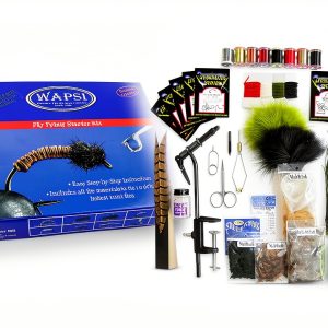 Wapsi Fly Tying Starter Kit Multicolor – 10 Trout Flies with Handbook-0