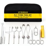 XFISHMAN 12 in 1 Fly Tying Tools Kit for Men-0