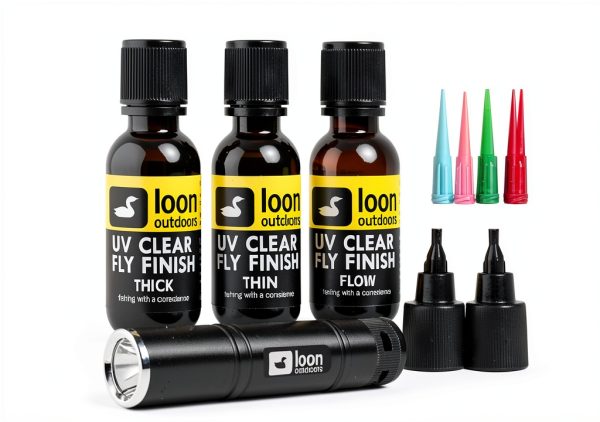 Loon Outdoors UV Fly Tying Kit, Clear, Kit (3-1/2 Oz)-0