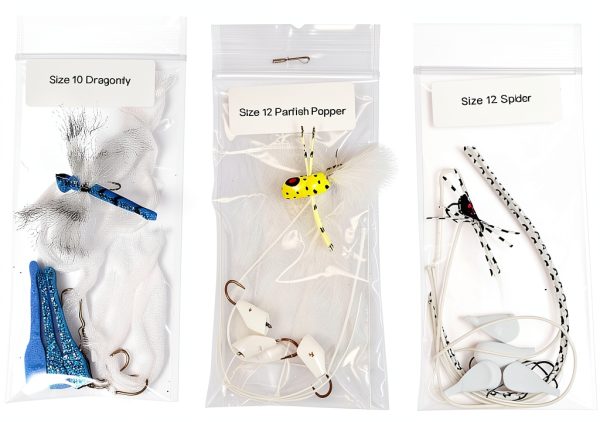 Tinfish Kids Fly Tying Kit Multi Wood Complete 3 Panfish Patterns Set-5