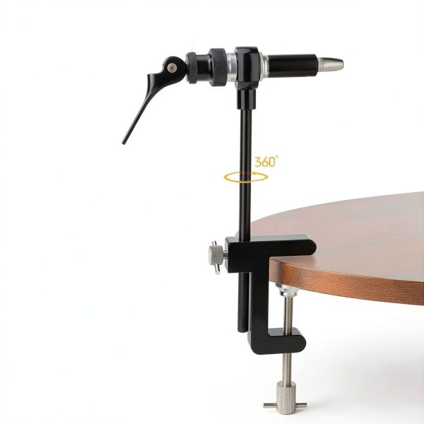 QualyQualy Fly Tying Kit 88PCS with Rotary Vise and Travel Case-2