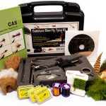Anglerhaus Fly Tying Kit with Vise 5 Tools Heavy‑Duty Carrying Case-0