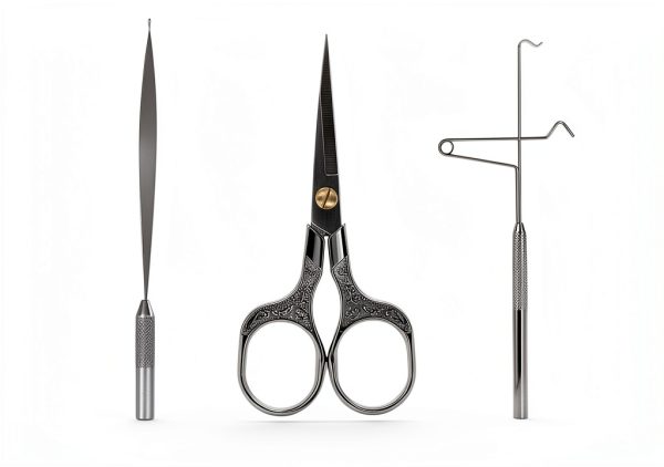 XFISHMAN Basic 5 in 1 Fly Tying Tool Kit-4