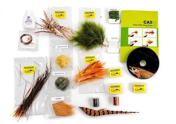 Colorado Angler Deluxe Fly Tying Kit with DVD & Booklet-0