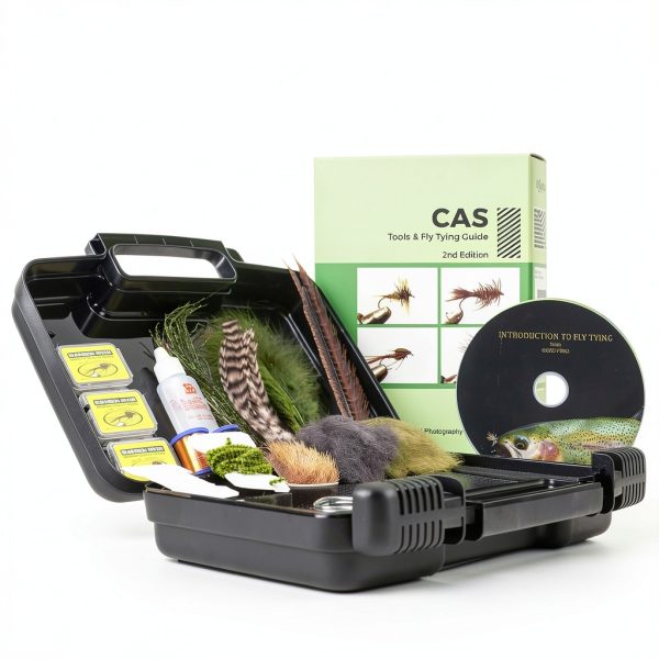 Creative Angler Fly Tying Kit Complete Deluxe Set Copper Tools-1