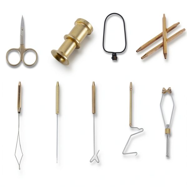 Maxcatch Fly Tying Tools Set 9-Piece Kit with Durable Carry Pouch-1