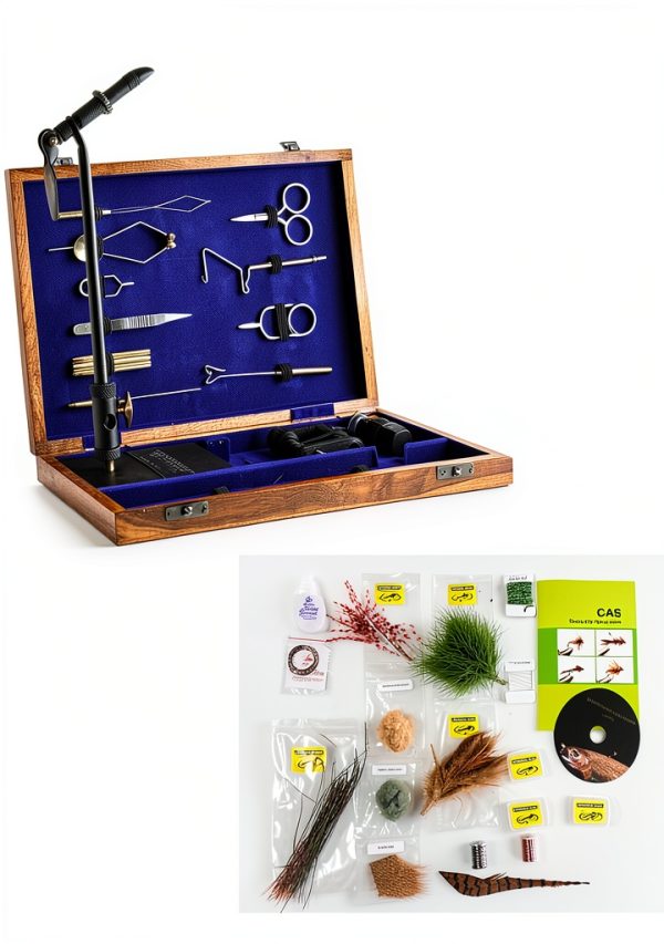 Colorado Angler Supply Fly Tying Kit Large Premium Tools and Materials-0