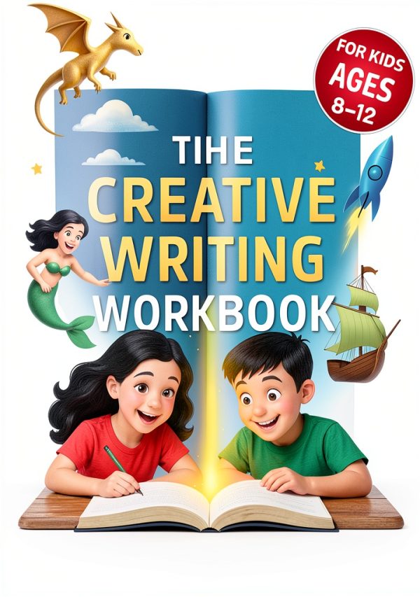 Kids Writing Workbook Amazon Kindle Edition Ages 8-12 203 Pages-0