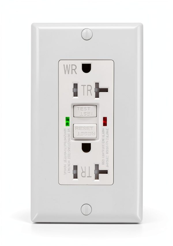GFCI Outlet 20 Amp UL Listed Resistant Tamper Resistant LED ANKO-0