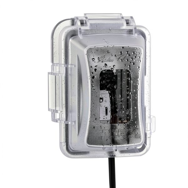Bates- Weatherproof Electrical Outlet Cover, 1-Gang, Outdoor Plug Cover-2