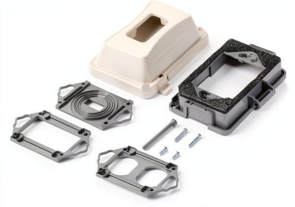 Bates- Weatherproof Electrical Outlet Cover, 1-Gang, Outdoor Plug Cover-1