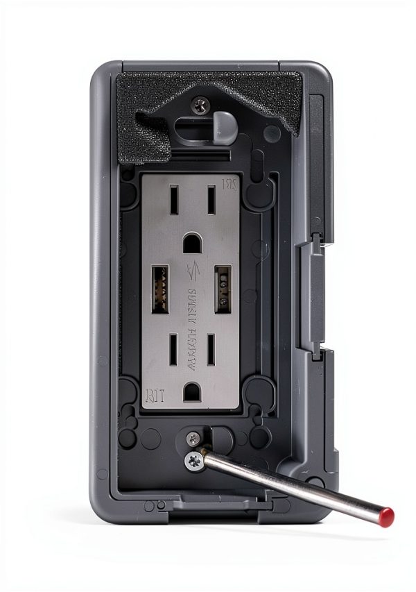 Bates- Weatherproof Electrical Outlet Cover, 1-Gang, Outdoor Plug Cover-7
