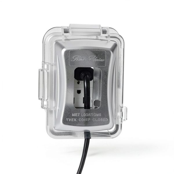 Bates- Weatherproof Electrical Outlet Cover, 1-Gang, Outdoor Plug Cover-8