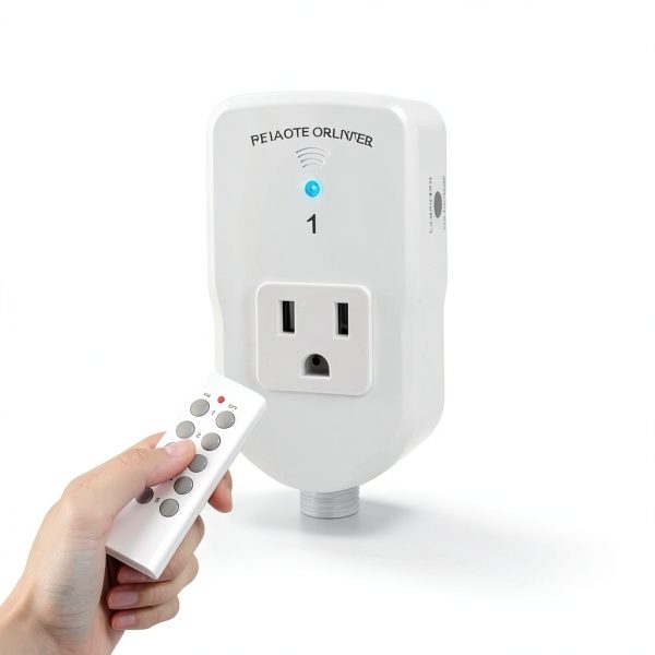 BN LINK Remote Control Outlet Switch 5 Socket 100ft Range White-4
