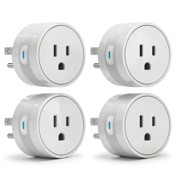 EIGHTREE Smart Plug 2025 Upgrade to 15A, Bluetooth & Wi-Fi Outlet Plug Dual Connection, Voice Control, Remote Control Outlet Timer Indoor, Smart Plugs That Work with Alexa & Google, 2.4GHz Wi-Fi Only-0