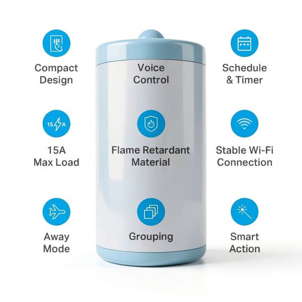 Kasa Smart Plug Ultra Mini 15A, Smart Home Wi-Fi Outlet Works with Alexa, Google Home & IFTTT, No Hub Required, UL Certified, 2.4G WiFi Only, 2 Count (Pack of 1)(EP10P2) , White-2