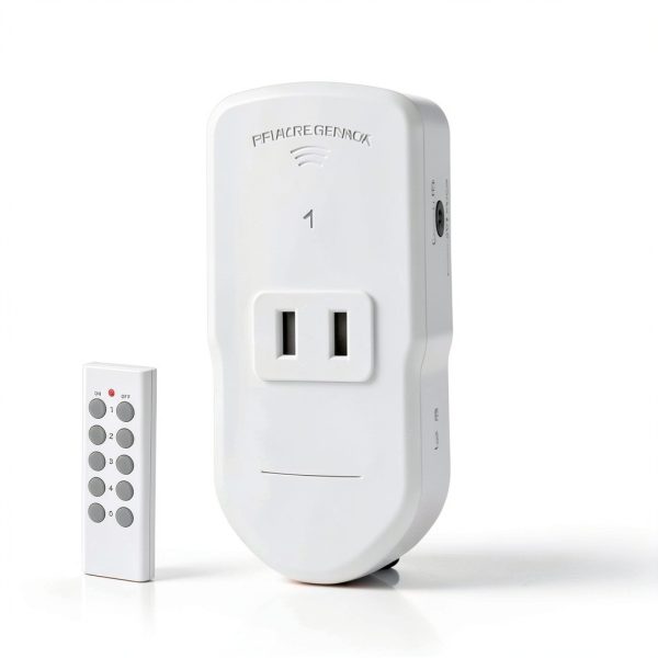BN LINK Remote Control Outlet Switch 5 Socket 100ft Range White-6