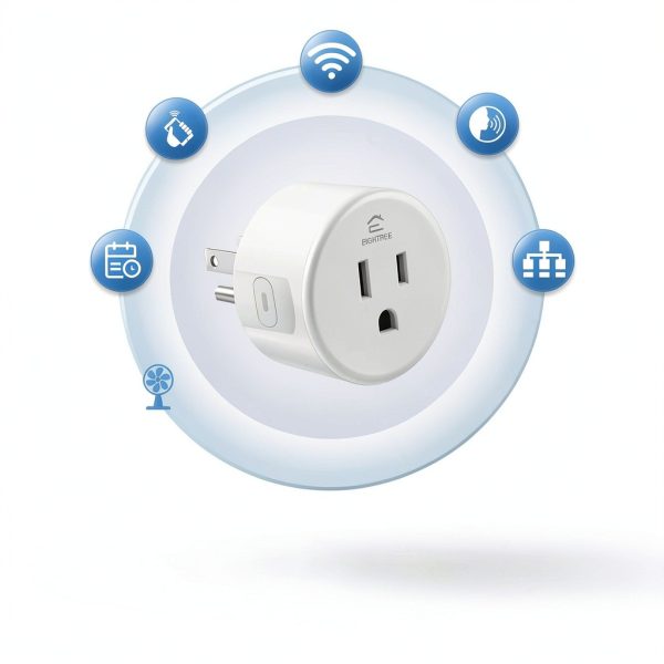 Smart Plug EIGHTREE WiFi Outlet for Alexa & Google Home, 4-Pack-1