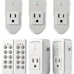 BN LINK Remote Control Outlet Switch 5 Socket 100ft Range White-0