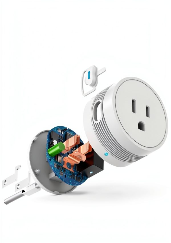 EIGHTREE Smart Plug 2025 Upgrade to 15A, Bluetooth & Wi-Fi Outlet Plug Dual Connection, Voice Control, Remote Control Outlet Timer Indoor, Smart Plugs That Work with Alexa & Google, 2.4GHz Wi-Fi Only-4